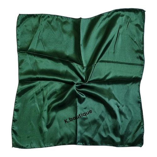 New satin silk scarf - new,