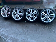 JAGUAR XK XKR 20" KALIMNOS STAGGERED ALLOY WHEELS SET OF 4 SILVER 9.5J 8.5J