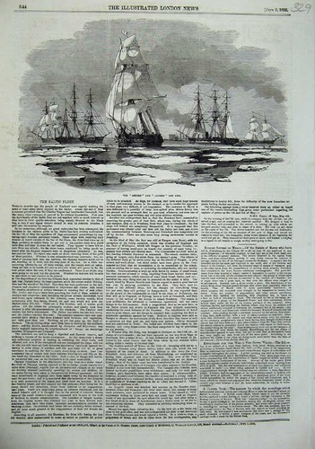 Old antique print 1855 sailing - antique,