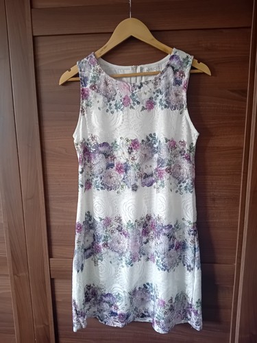 Floral lace dress - lace,