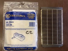 Vintage Electrolux Cylinder Vacuum Z330 Exhaust Grille & Filter Kit