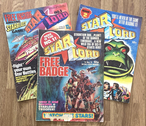 Vintage 1978 starlord comics - vintage,