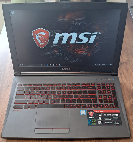 Msi gv62 7rc gaming notebook - msi,
