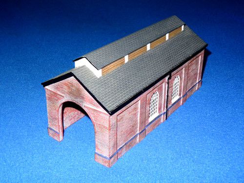 Bachmann scenecraft 007 red - scenecraft, 44-007