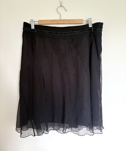 Y2k yessica black - black, sheer
