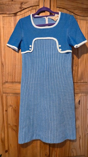 Vintage 1960s blue - vintage, mod