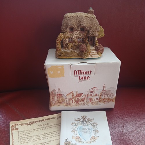 Lilliput lane wight cottage - lane,,