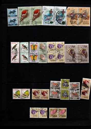 Stamps kenya pairs of - kenya, 16