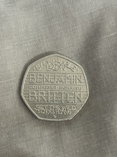 2013 50p coin - 2013,