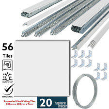 20m2 White Suspended Ceiling