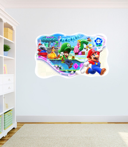 Super mario bros wall - super,
