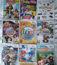 Nintendo Wii Family Party Game Bundle X9 - PAL - Fast Dispatch
