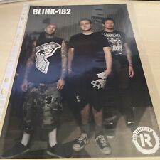 BLINK-182 / TONIGHT ALIVE  ORIGINAL ADVERT/ POSTER/CLIPPING