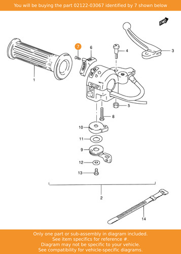 Suzuki screw 02122 03067 - screw,, 02122-03067