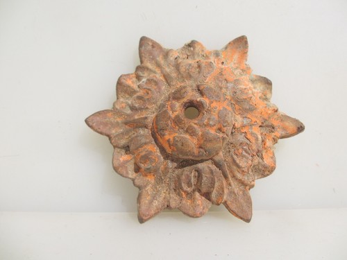 Antique iron ceiling - antique, rose