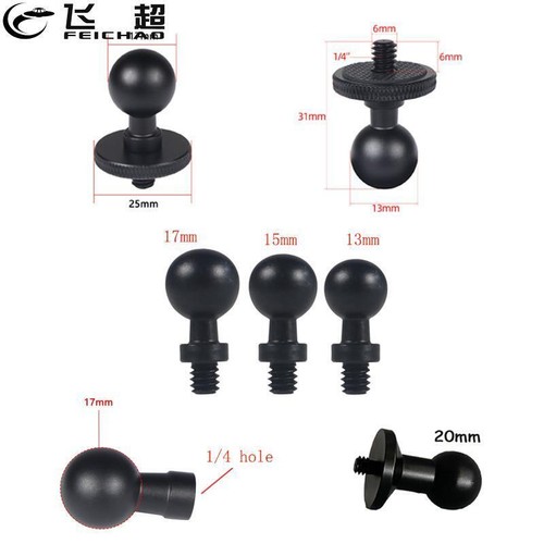 Ball 17mm head - action, screw