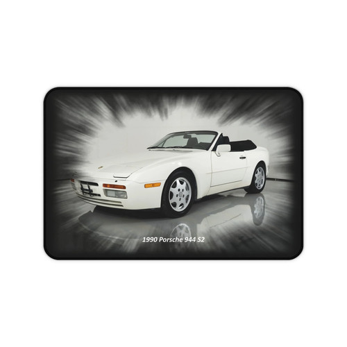 1990 porsche 944 desk mat - porsche,