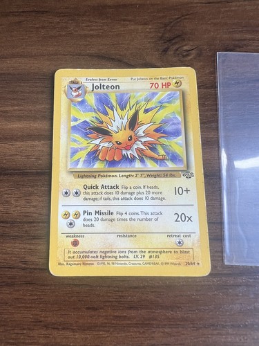 Jolteon rare vintage wotc - –,