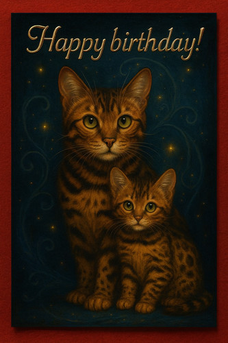 Bengal leopard cat - bengal,