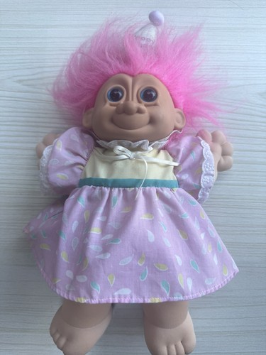 Vintage russ troll doll happy - vintage,