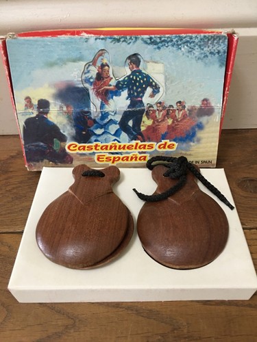 Vintage castanets - castanets, ~