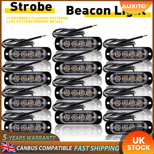 Led amber truck beacon lamp - 4,