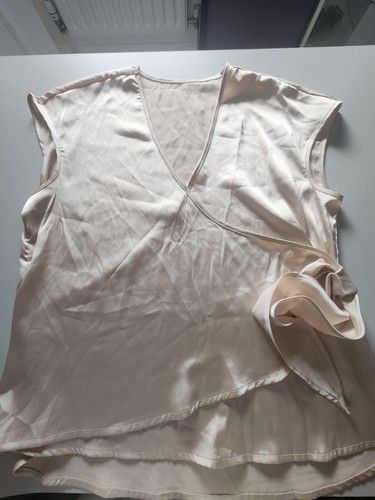 Beige cream satin summer - beige,