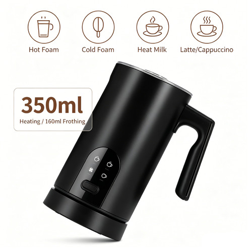 Electric milk frother 1 - frother, in
