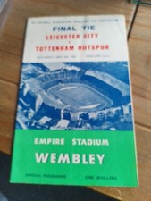 FA CUP FINAL PROGRAMME 1961