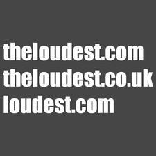 Domains: theloudest.com & theloudest.co.uk & loudest.com ideal audio brand name