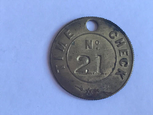 Token vintage colliery - vintage, miners
