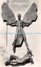 R227069 Bronze Statue of St Michael Defeating the Devil Sir Jacob Epstein Covent