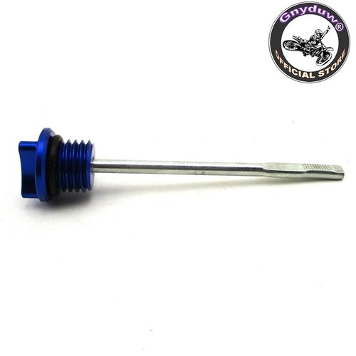 Gnyduw blue cnc oil - blue, dipstick