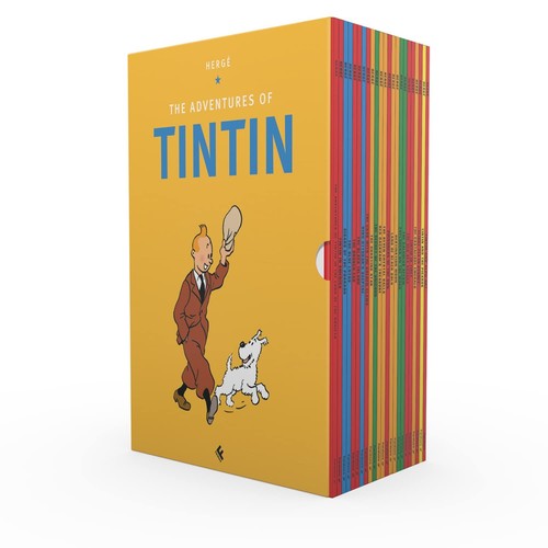 Adventures tintin paperback - of,