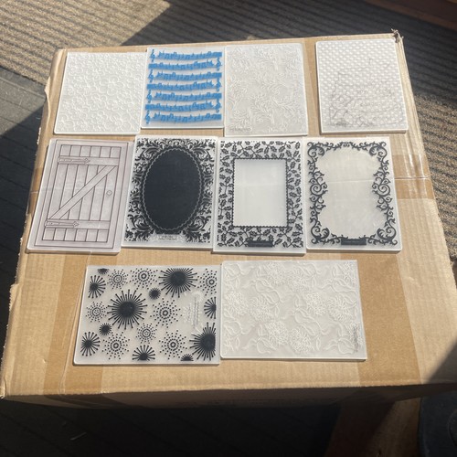 Embossing plastic plates - embossing,