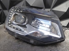GENUINE 2015 VW TRANSPORTER T5 O/S DRIVER SIDE XENON LED HEADLIGHT 7E6941016