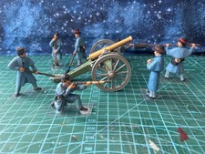 US Civil War Cannon and 7