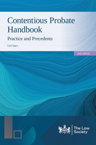 Contentious probate handbook - probate,