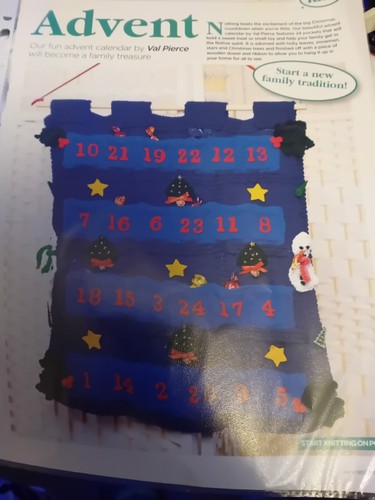 Knitting pattern advent - knitting,