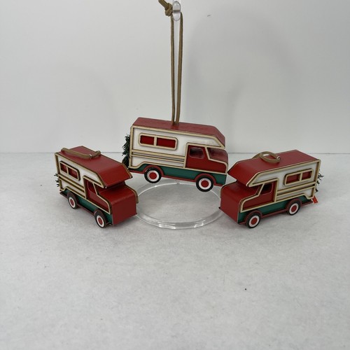 Retro camper christmas - retro, rv