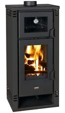 Cooking Wood Burning Stove with Oven Solid Fuel Cooker 8.1kw Heating Prity K2GTF