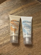 Sanctuary Spa Hand Cream with Shea Butter, 30ml, and Heel Balm, 35ml, Vegan