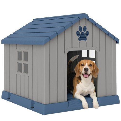 Pawhut dog kennel outdoor - kennel,