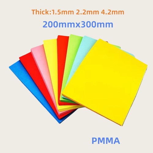 Colour perspex polymethyl - colour,