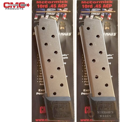 Two chip mccormick 1911 railed - two,