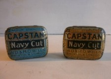Antique tobacco tins