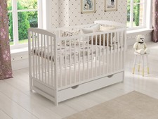 Baby cot bed - 120x60cm, with