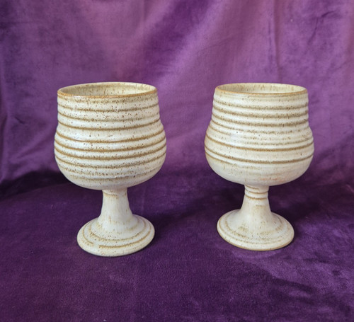 Pair vintage grayshott - pair,
