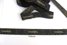 Chanel  Black & Gold Patterned