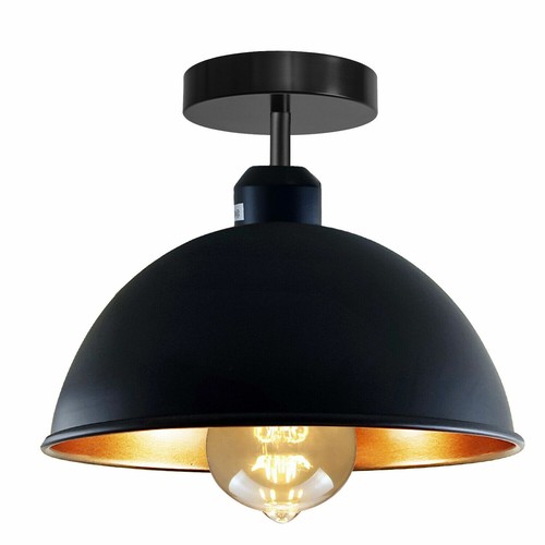 Vintage flush mount industrial - flush,